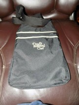 Pampered Chef Black W/Tan Accent Crossbody Hobo Style Purse NWOT - £21.72 GBP