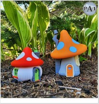 Whimsical Dwelling 4 Fairies &amp; Gnomes 3 Piece Set Outdoor/Indoor - $42.08