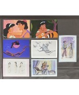 7 Aladdin ￼Postcards Disney Princess Postcard Collection - £13.28 GBP