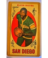 Elvin Hayes 1969-70 Topps #75 Rookie RC San Diego Rockets - $46.69 CAD