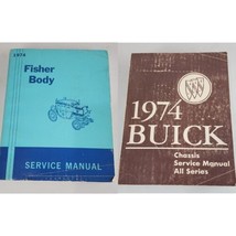 ORIGINAL 1974 BUICK CHASSIS &amp; BODY SERVICE MANUAL ALL SERIES - $24.74