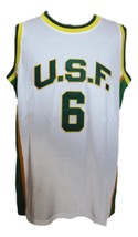 Bill Russell #6 College Basketball Jersey Sewn White Any Size - £28.41 GBP