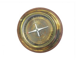 [Pack Of 2] Rustic Brass Directional Desktop Compass 6&quot;&quot; - £57.34 GBP