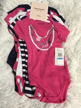 Juicy Couture bodysuit 5 pack set one piece lot New with tags baby 6 / 9 months - £18.70 GBP