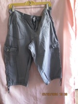 Gray Cargo Shorts XL With Pockets - £7.90 GBP