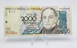 Venezuela Banknote 2.000 bolivares 1998UNC Pick # 80 UNC - £6.22 GBP