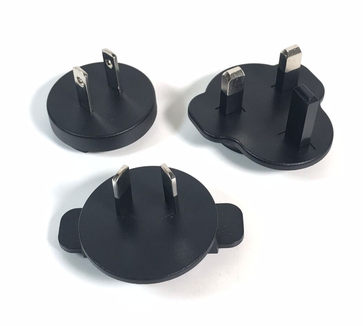 US/AU/UK Plug Adaptor, Black - $8.90