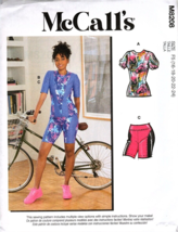 McCall&#39;s M8208 Misses 16 to 24 Cycling Shorts and Top Uncut Sewing Patte... - £12.36 GBP