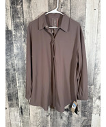 Nike 24.7 PerfectStretch Women&#39;s Dri-FIT Oversized Long-Sleeve Shirt Siz... - $49.99