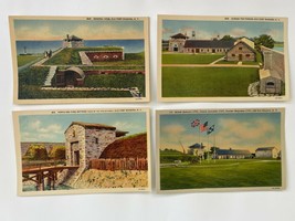 New York NY Fort Niagara Postcard Old Vintage Card Lot  - £9.42 GBP