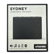 Urbanista Sydney Portable Bluetooth Speaker 3W For iOS Android Black - $368.81 MXN
