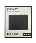 Urbanista Sydney Portable Bluetooth Speaker 3W For iOS Android Black - $27.88 CAD