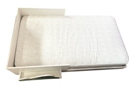 Delta Children Sleep N Store Toddler Bed w Mattress Storage Dinosaur Barely Used image 3