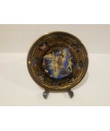 Vintage Plate - Dakas Keramik - Hand Made in Rhodos 24 K Gold Décor - £20.30 GBP