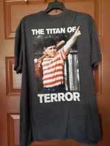 The Sandlot Shirt “The Titan Of Terror” T-Shirt Size X-Large Gray - £13.96 GBP