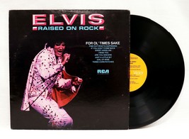 VINTAGE Elvis Presley Raised on Rock LP Vinyl Record Album APL1-0388 - £46.51 GBP