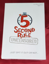 5 Second Rule Uncensored Game - £7.66 GBP