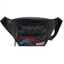 Spider-Man Jumping Through The Webs Action Waist Pack Black - £21.07 GBP