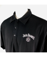 Jack Daniel&#39;s Old No 7 Brand Men Black Polo Golf Shirt Sz XXL - £22.02 GBP