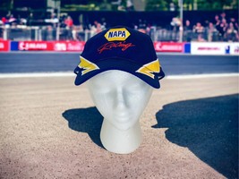 Napa Racing #55 Michael Waltrip Nascar Toyota Baseball Cap Hat Blue/Yellow - £21.76 GBP