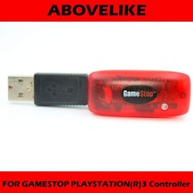 Wireless USB Dongle Transceiver Receiver Adapter For Gamestop Controller PC&amp;PS3 - £13.86 GBP