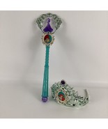 Disney Princess Little Mermaid Ariel Spinner Wand Tiara Crown Costume Dr... - $47.29 CAD