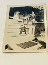 Cabinet Card Photo Creepy Horror antique Haunted portrait 1900s hawaii boy tiki - £11.06 GBP