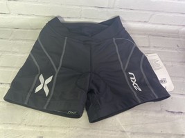 2XU Womens Spin Short Shorts Activewear Black WC2023B Size Small - £55.52 GBP