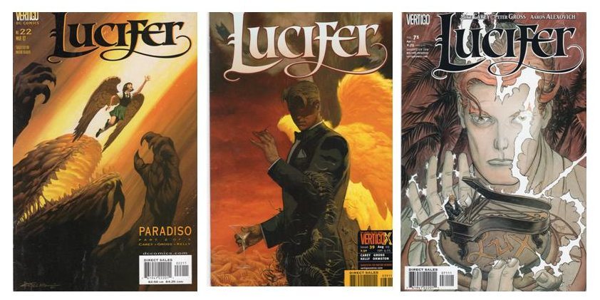 LUCIFER  THREE  COMICS  2002 to  2006  ! #22  ,  #39,  # 71 ; EXCELLENT ... - $2.00