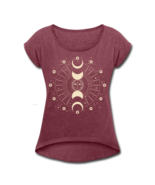Moon Goddess Roll Cuff Tee - $52.00 CAD