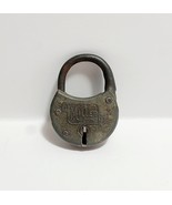 1940s Antique Miller Mini Padlock No Key Metal Collectible 1.75&quot; - $84.05 CAD
