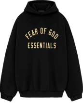 Essentials Fear Of God Hoodie Black Size Xxs - $1,413.45 MXN