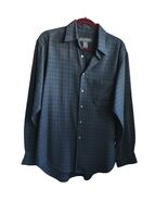 Banana Republic Mens Plaid Button Front Shirt Long Sleeve Cotton Blend S... - $19.75