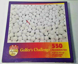 Golfers Challenge Puzzle 550 pcs 18&quot; x 24&quot; - £3.56 GBP