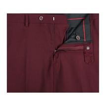 Men RENOIR suit Solid 2 Button Business Formal All Purpose Slim Fit 201-8 Wine image 3