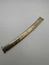 Antique 15mm 1/2&quot; Width 12k Gold Filled Stretch Watch Band Great Condition - £23.74 GBP