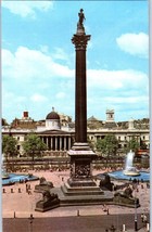 Nelsons Column Trafalgar Square London England Postcard - £5.45 GBP