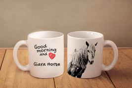 Giara horse - mug with a horse and description:&quot;Good morning and love...... - £11.98 GBP
