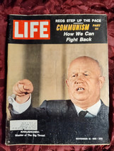 Life November 10 1961 Nov 61 11/10/61 Khrushchev Russia Communism Ethel Kennedy - £9.20 GBP