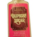 Bath &amp; Body Works Raspberry Sugar 24hr Moisture Shea Lotion 8oz SEALED - £17.14 GBP