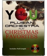 You Plus an Orchestra Play Christmas Favorites Piano Sheet Music w CD Ek... - £14.33 GBP