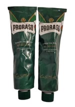 Proraso Shaving Cream with Eucalyptus Oil and Menthol  150ml/5.2oz (2 pack) - £14.23 GBP