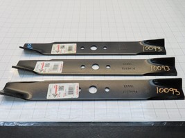 Rotary 10093 16-9/64" L 3/4" CH Fit Simplicity Allis 44" Cut 3 Pack Blades - $45.45