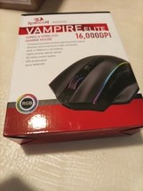 Red Dragon Gaming Mouse Vampire Elite M686RGB. OPEN BOX , DAMAGED BOX. S... - $16.66