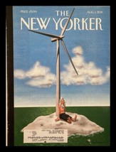 COVER ONLY The New Yorker August 1 2011 Forward Thinking by Ian Falconer - £7.44 GBP