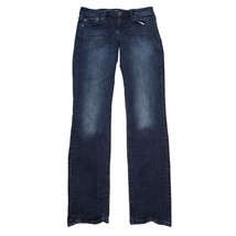Lucky Brand Jeans Womens 26 Blue Mid Rise Flat Front Lolita Skinny Denim Pants - £23.63 GBP