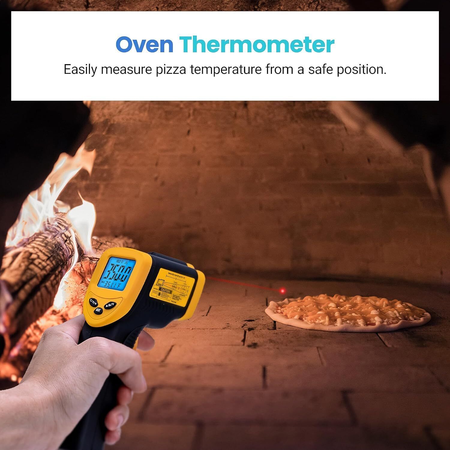 Etekcity Infrared Thermometer Laser Temperature Gun 774, Digital IR