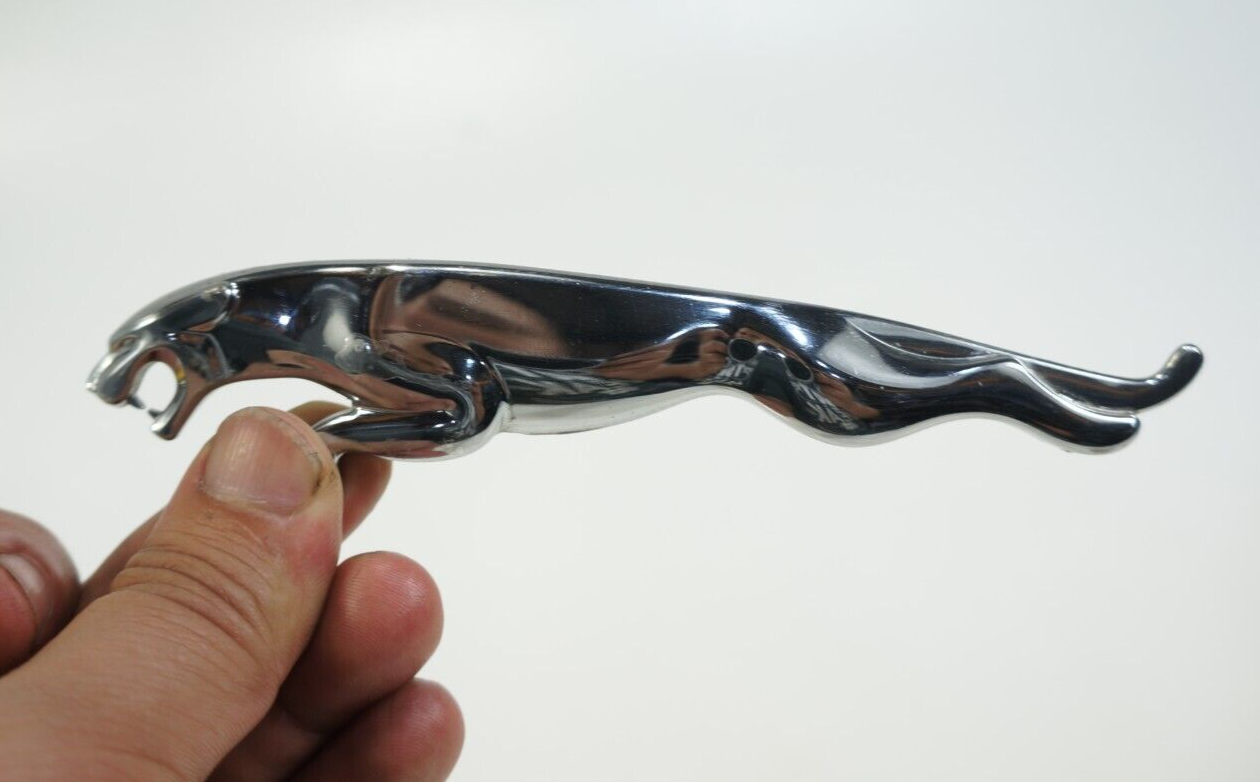 2009-2015 jaguar xf xfr rear trunk lid leaping jaguar ornament emblem ba... - $30.00
