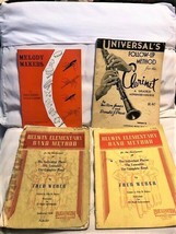 4 Vintage Instructional Music Books - £83.79 GBP