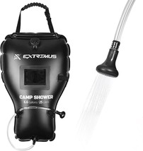 Extremus Rainbow Falls Camping Shower Features An Abs Nozzle System, Mesh - £31.91 GBP